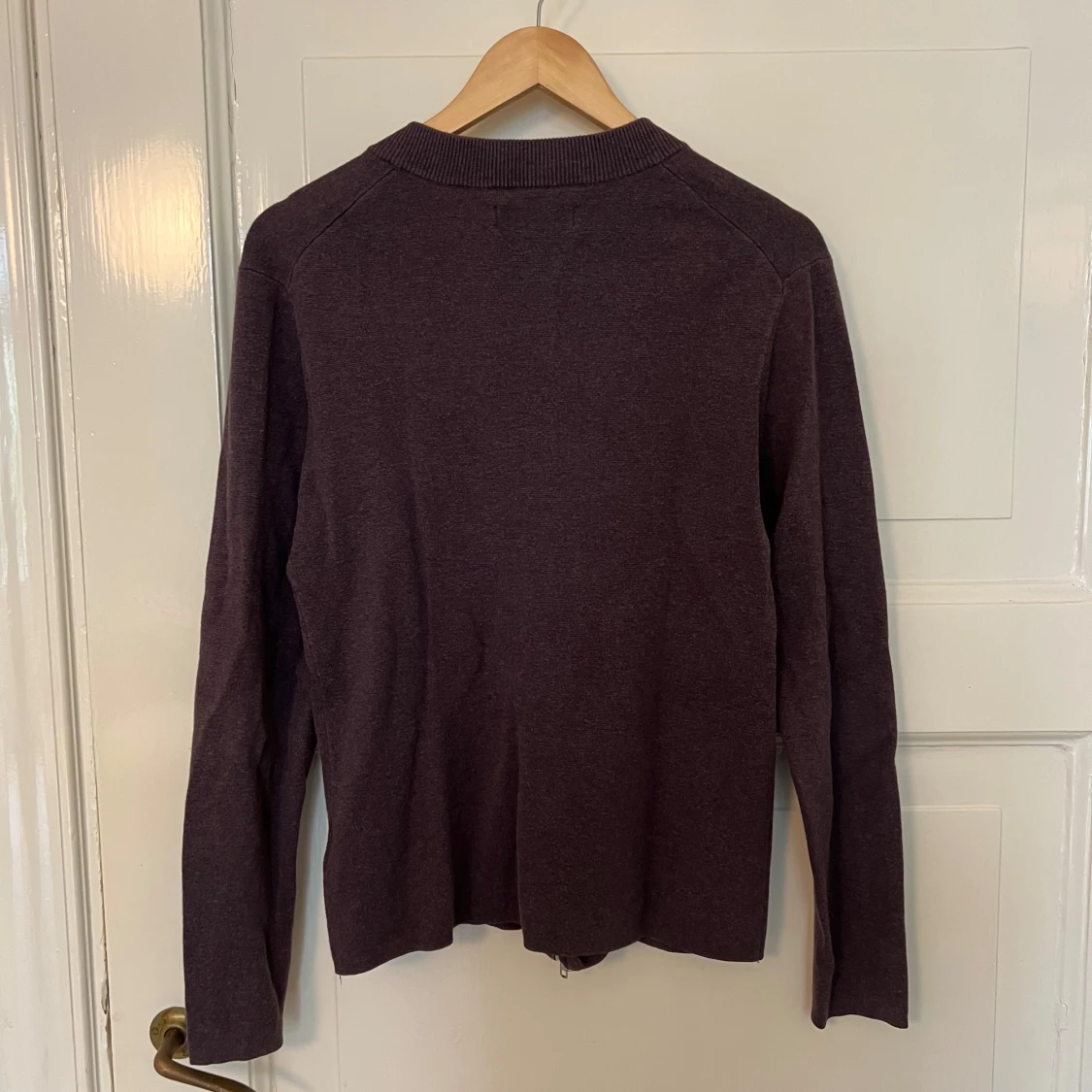 Brun kofta med dragkedja från Ljung - 2