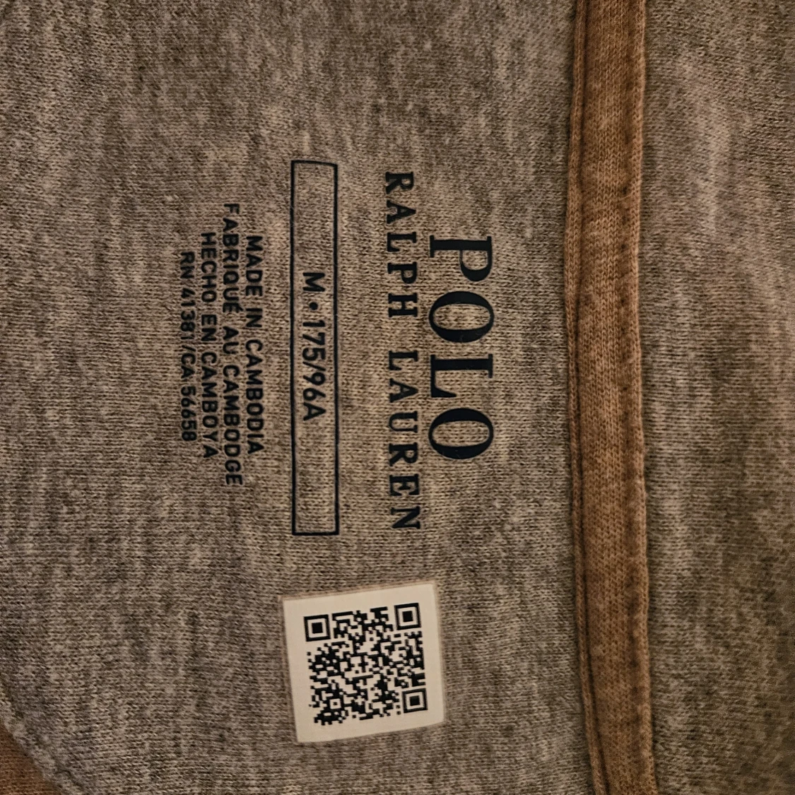 Beige halvzip tröja från Polo Ralph Lauren - 2