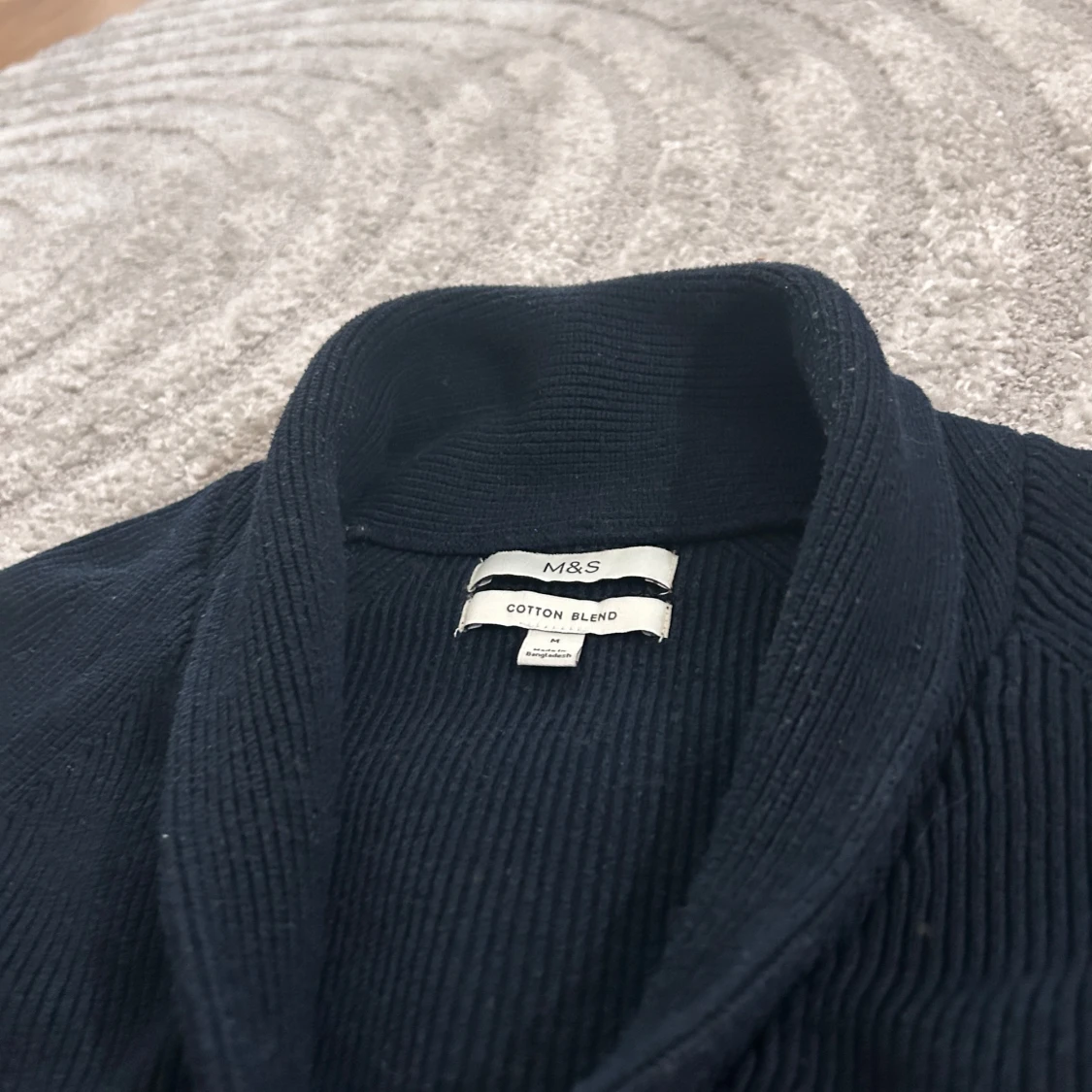 Mörkblå kofta från M&S - 2