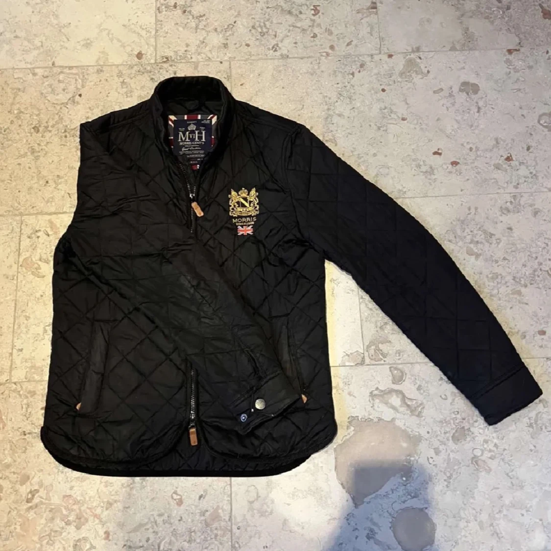 Svart quiltad jacka från Morris - 3