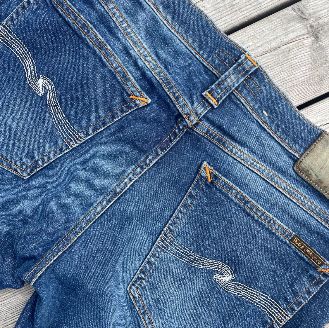 Blå Nudie Jeans - 2