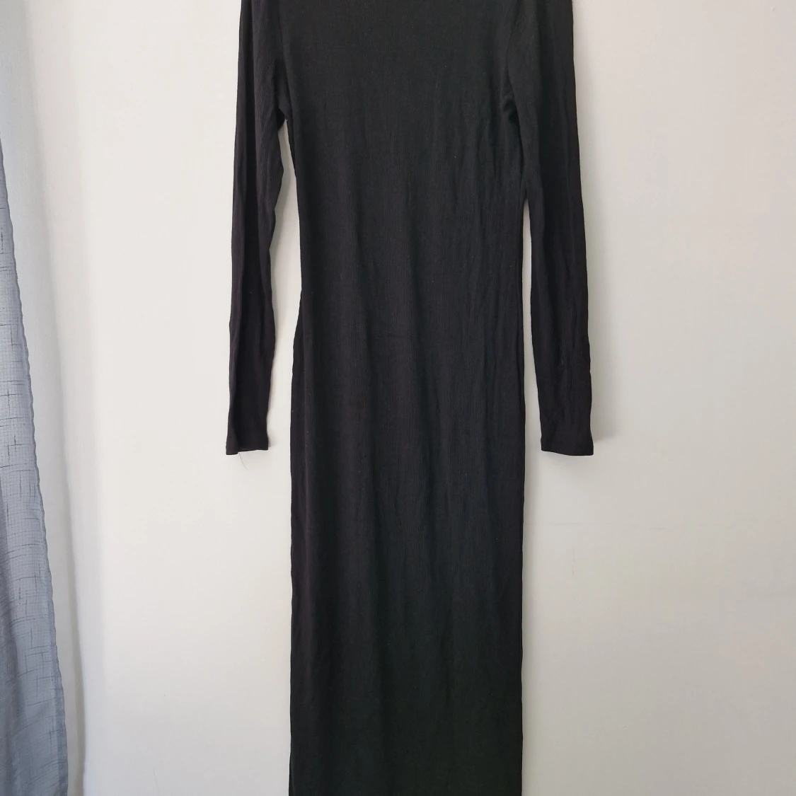 Svart ribbad långklänning från Lager 157 - 2