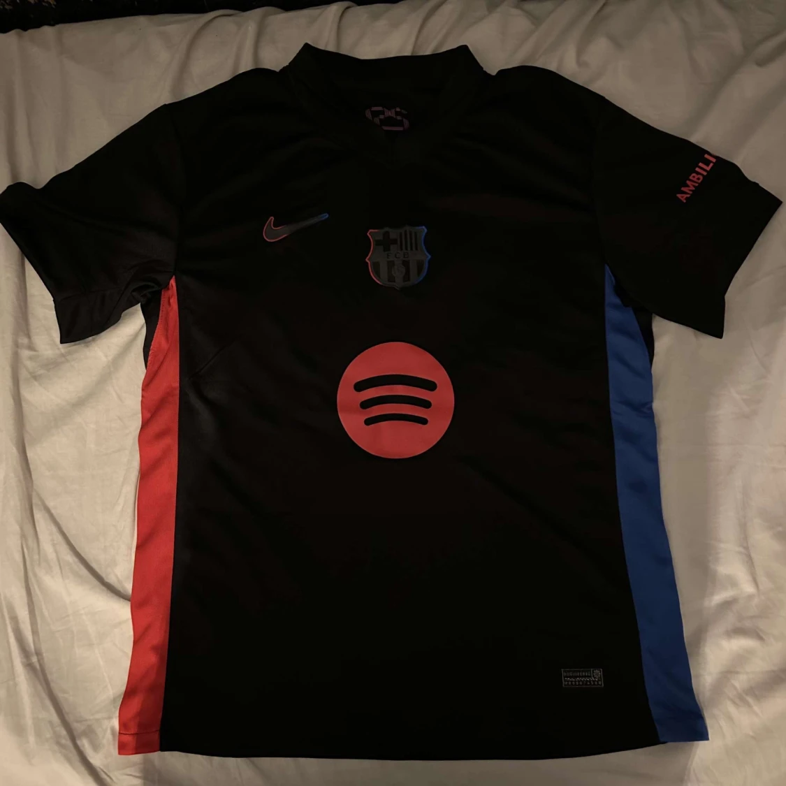 Fc barcelona bortamatch 24/25 fotbollströja 