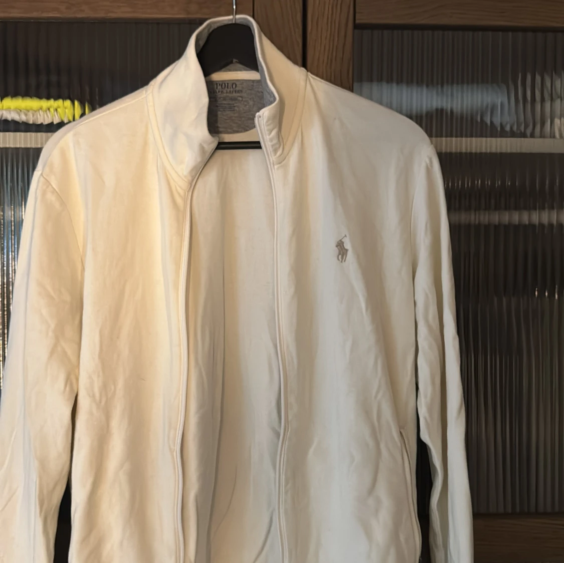 Vit/beige hoodie från Polo Ralph Lauren - 1