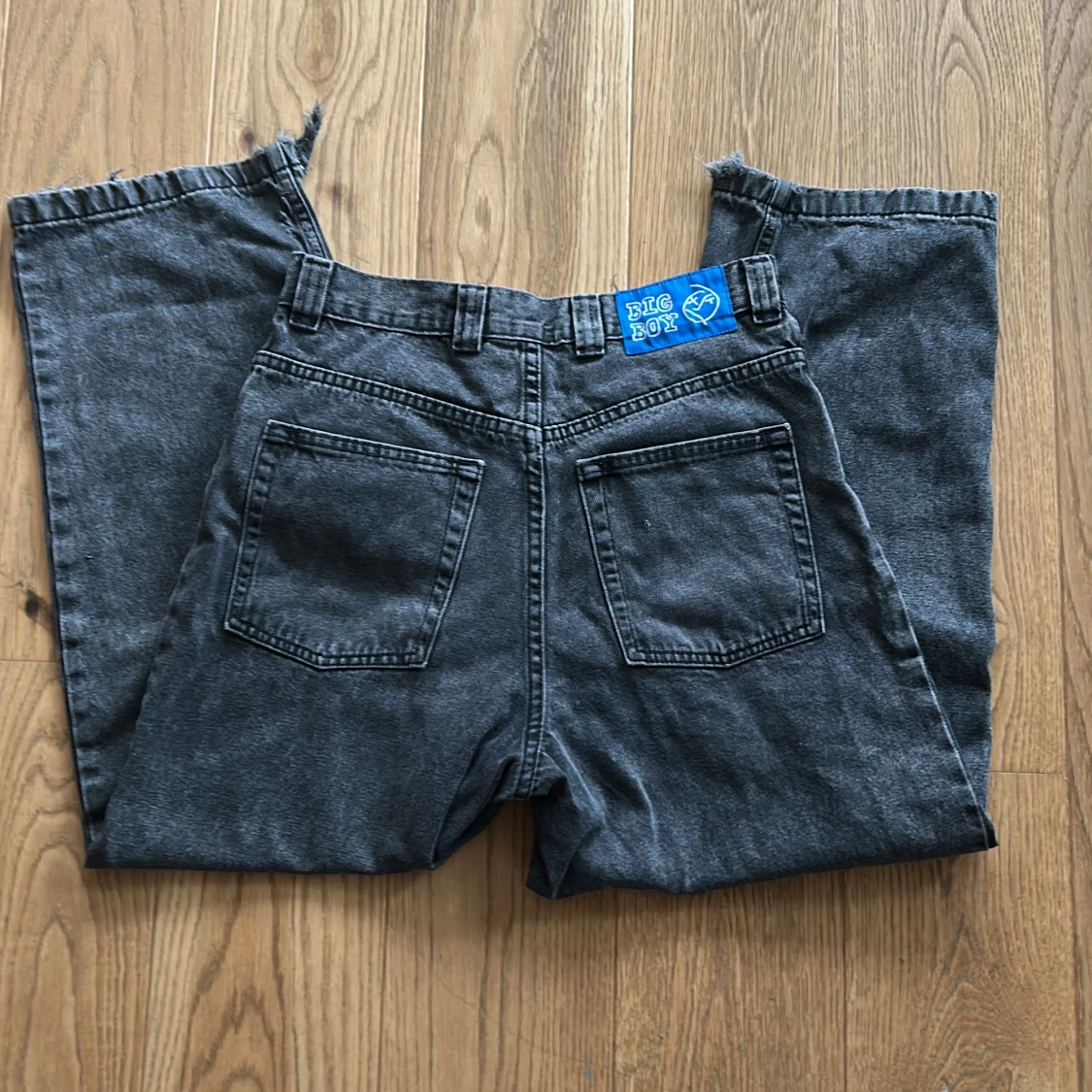 svarta baggy jeans från Big Boy - 2