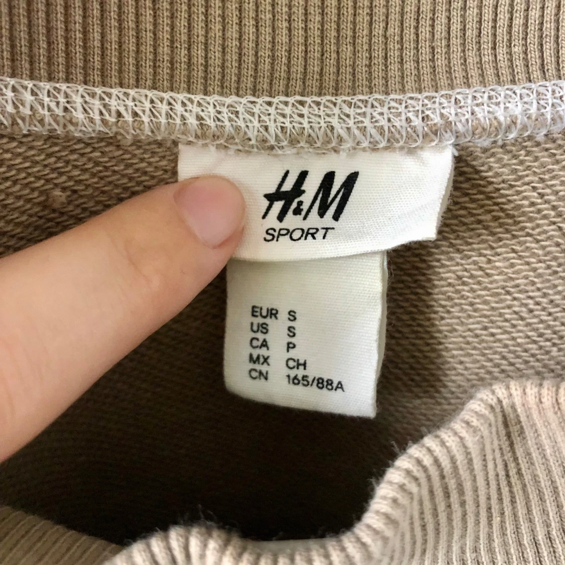 Beige tröja från H&M Sport - 2