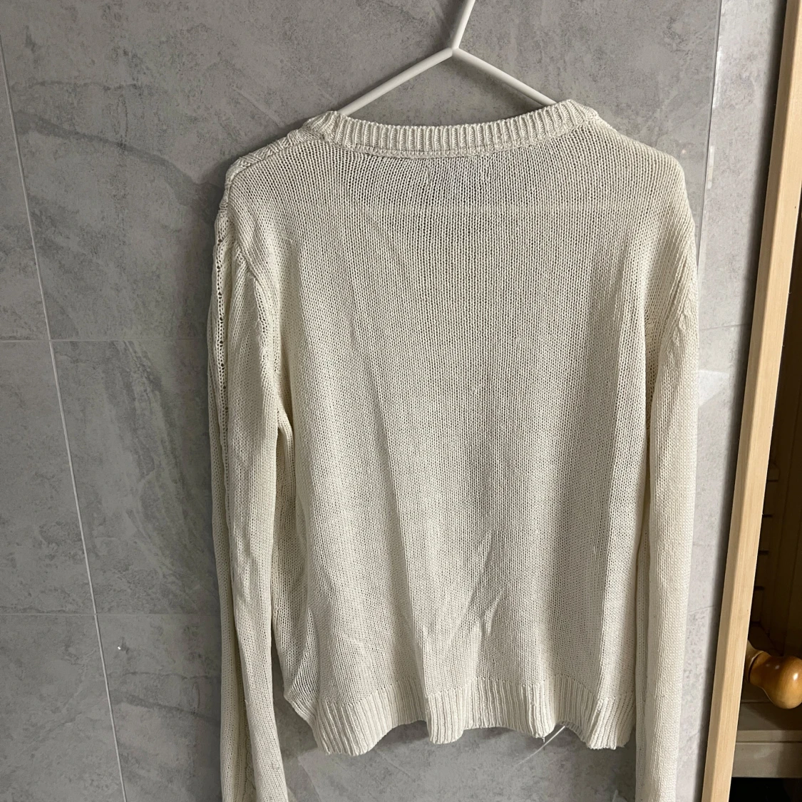 Vit stickad tröja från Iconic Sport - 2