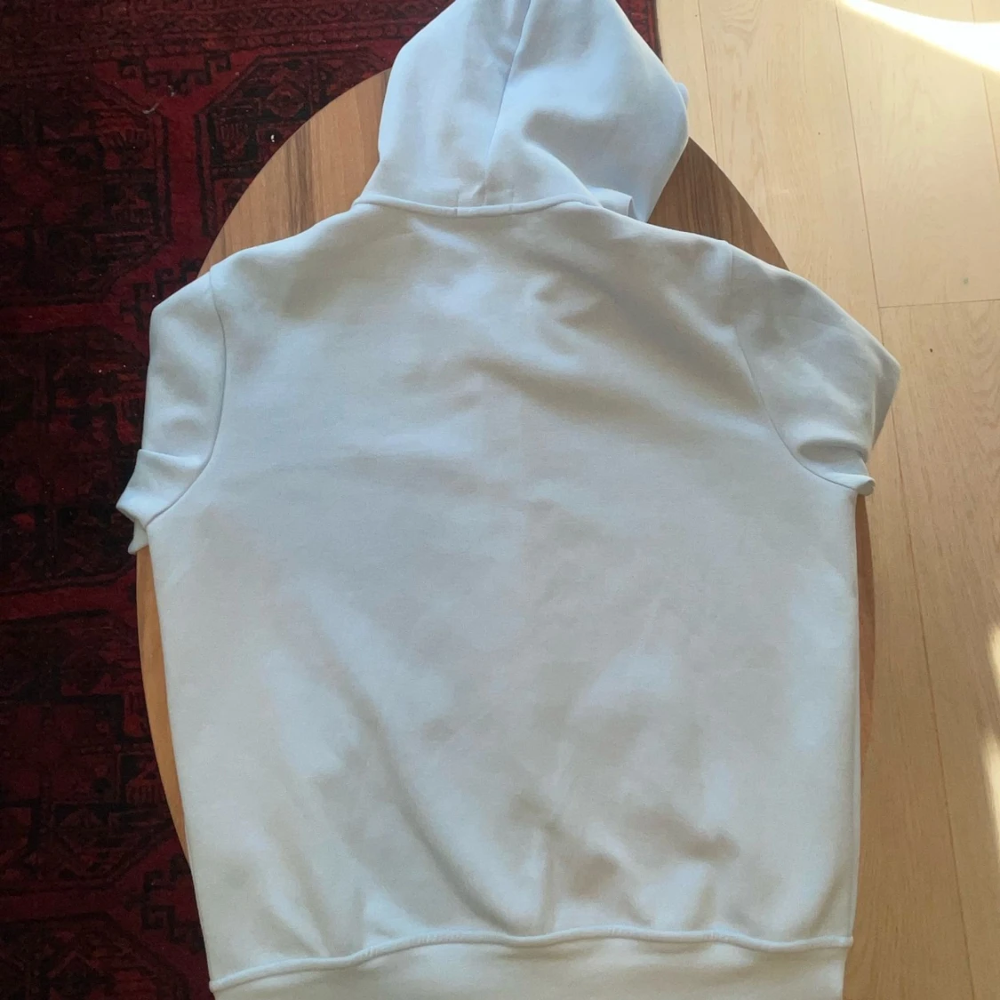 Ljusblå polo zip - 3