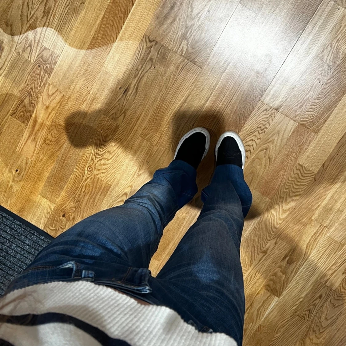 LEE Blå bootcut jeans med låg midja - 2