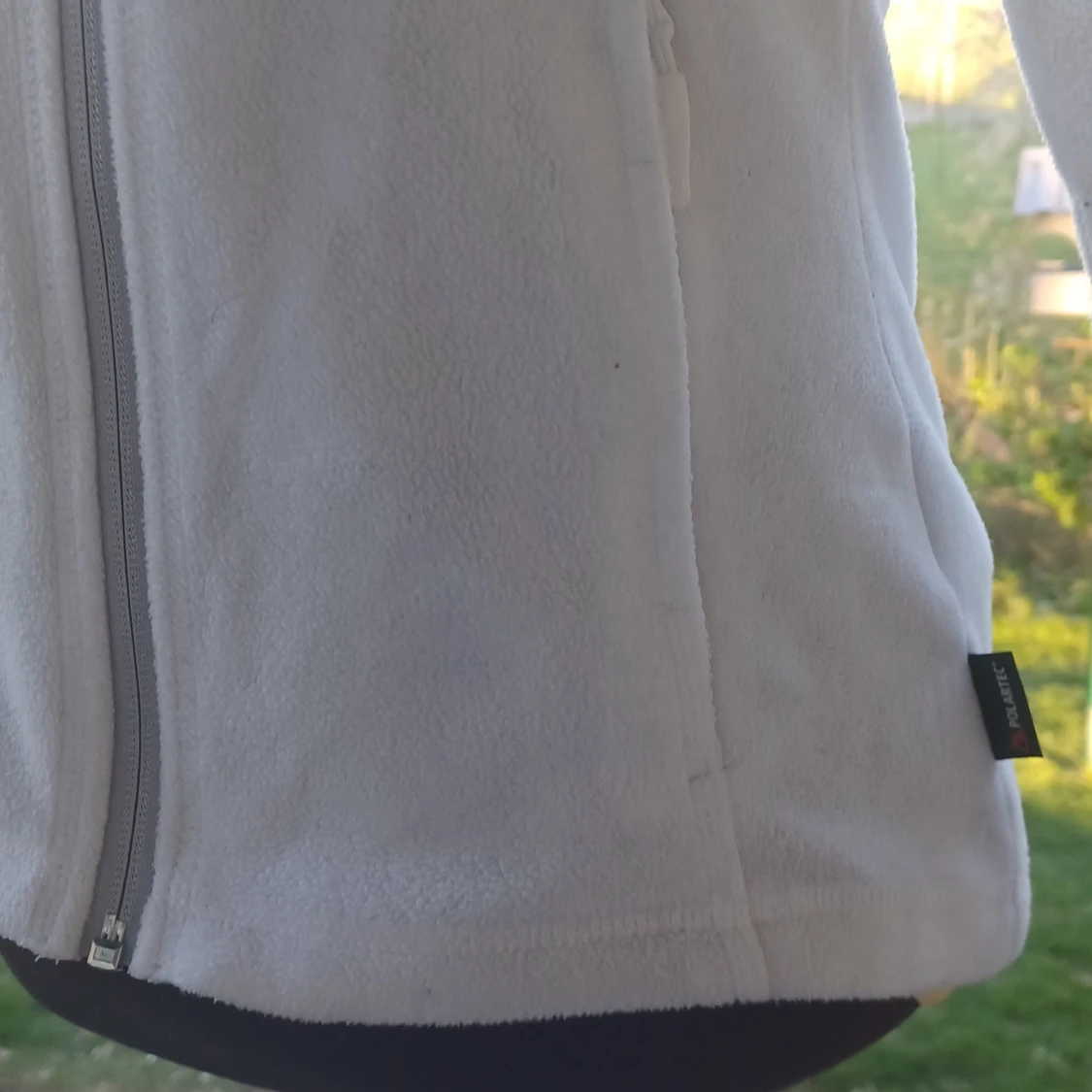 Vit fleecejacka från Helly Hansen - 4