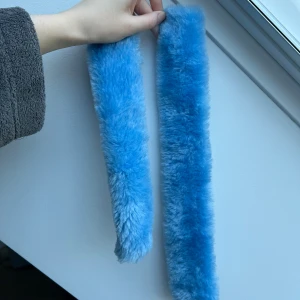 Nack & pannludd  - Blått nack & pannludd till ponny grimma