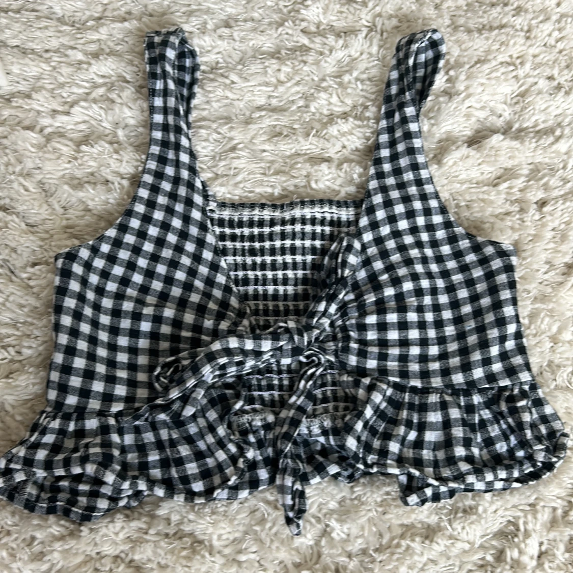 Rutig topp från american eagle - 2