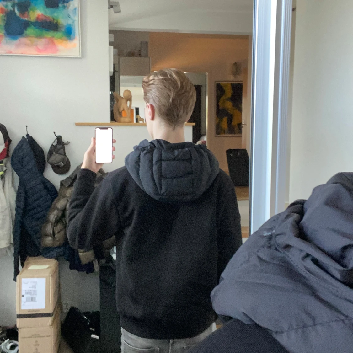 Svart ”cardigan” från 19v69 by Versace  - 1