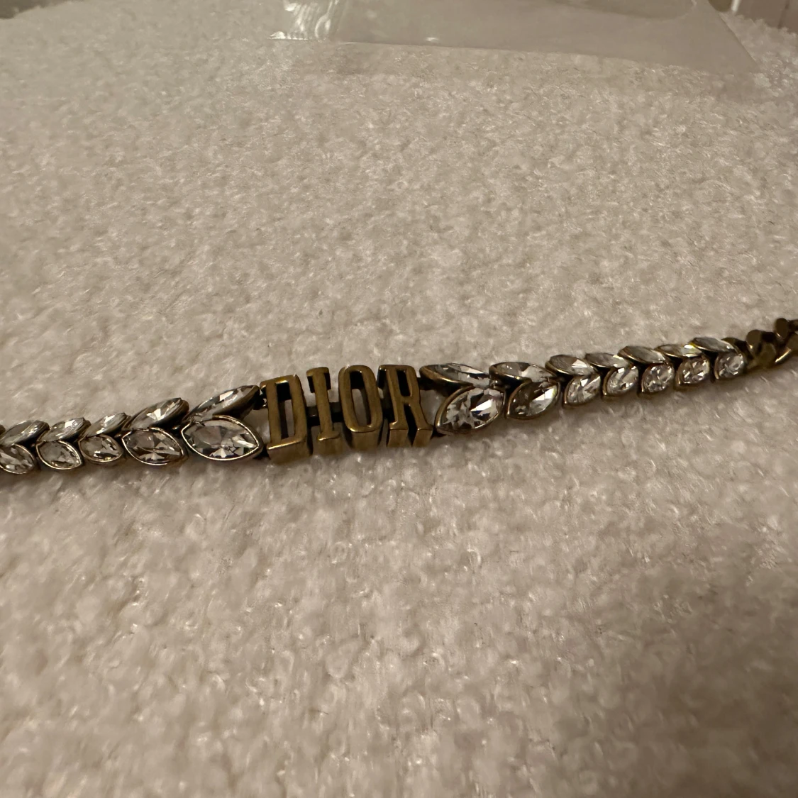 Armband från Dior med kristallblad - 1