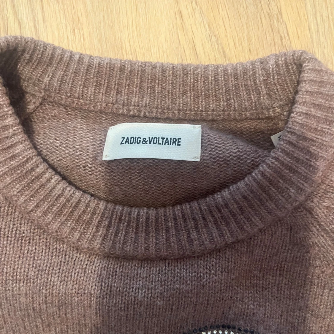 Brun stickad tröja från Zadig & Voltaire - 3