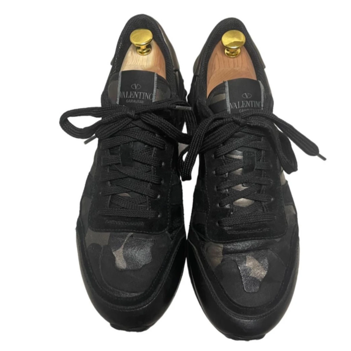 Valentino Rockrunner i svart och kamouflage