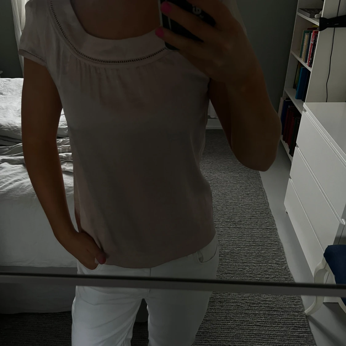 Ljusrosa topp från H&M - 1