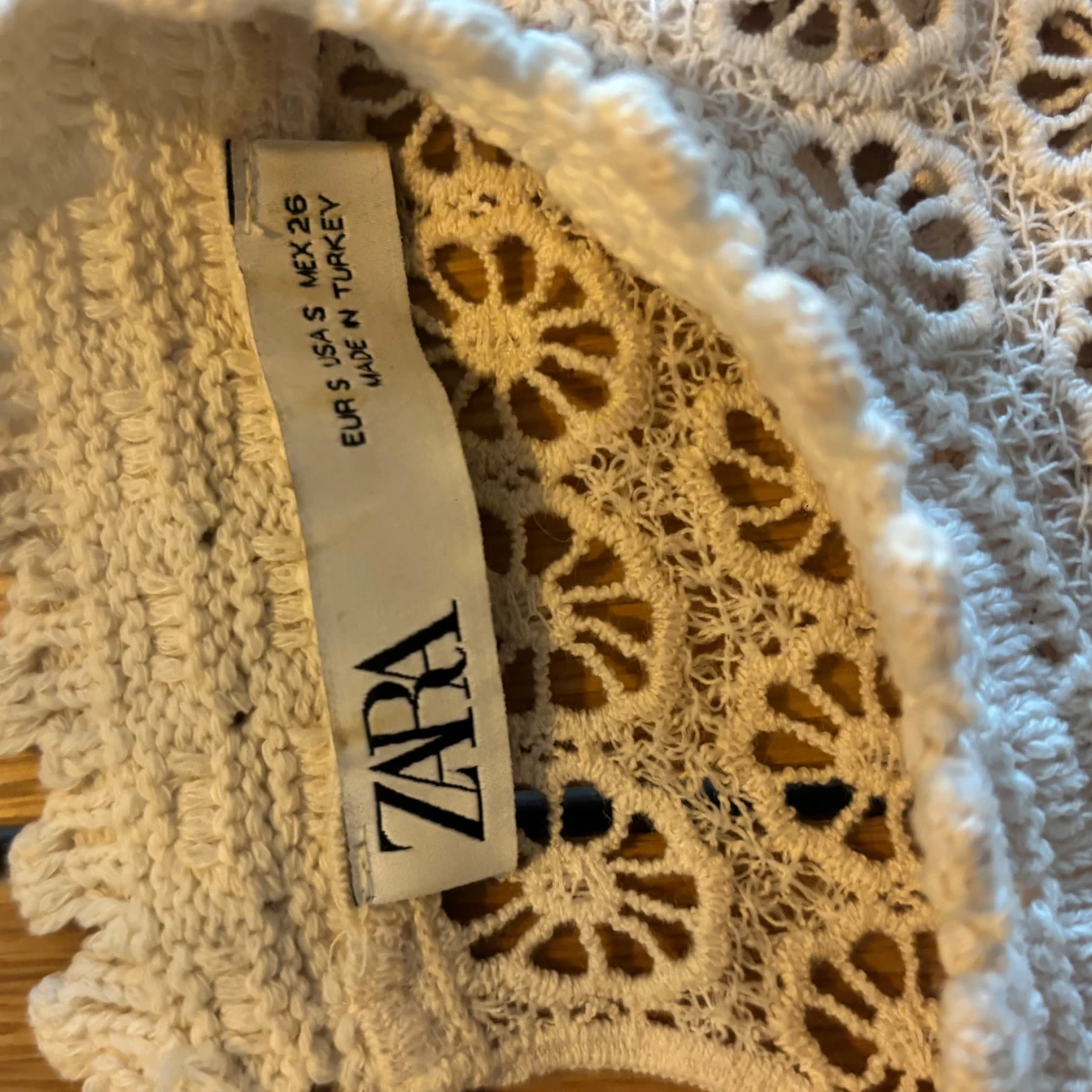 Vit spetsblus från Zara - 2