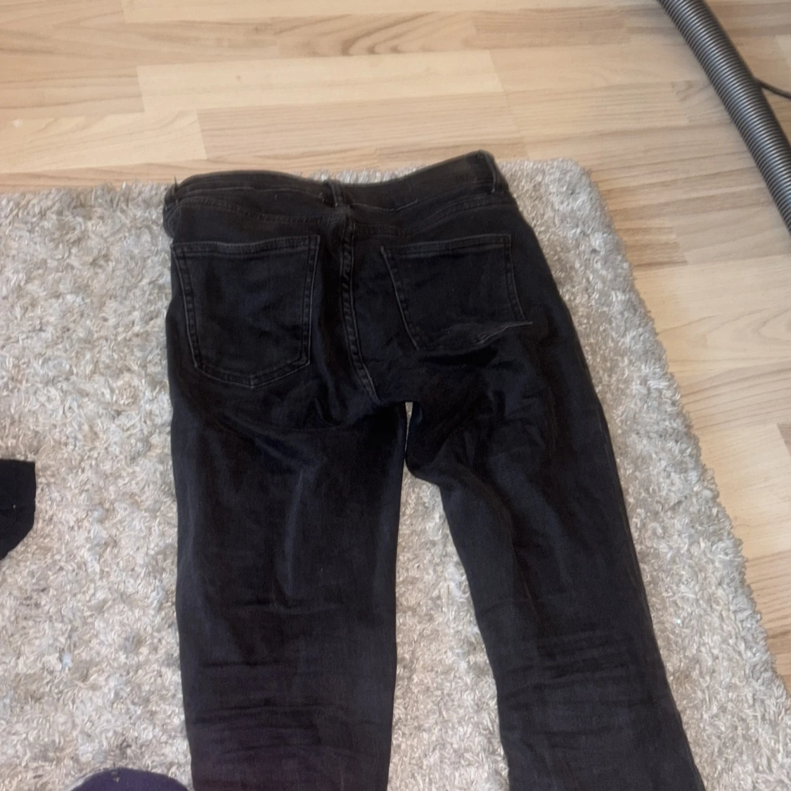 Svarta Lågmidjade jeans från 157 - 1
