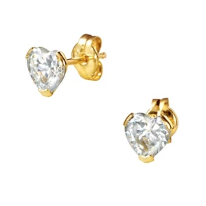 Hjärtformade örhängen i guld - Örhängen från Guld fynd i 18K guld, jag fick i julklapp som inte var min smak. De är i mycket bra skick. Köpta för 1300kr, Nypris 1100kr💗