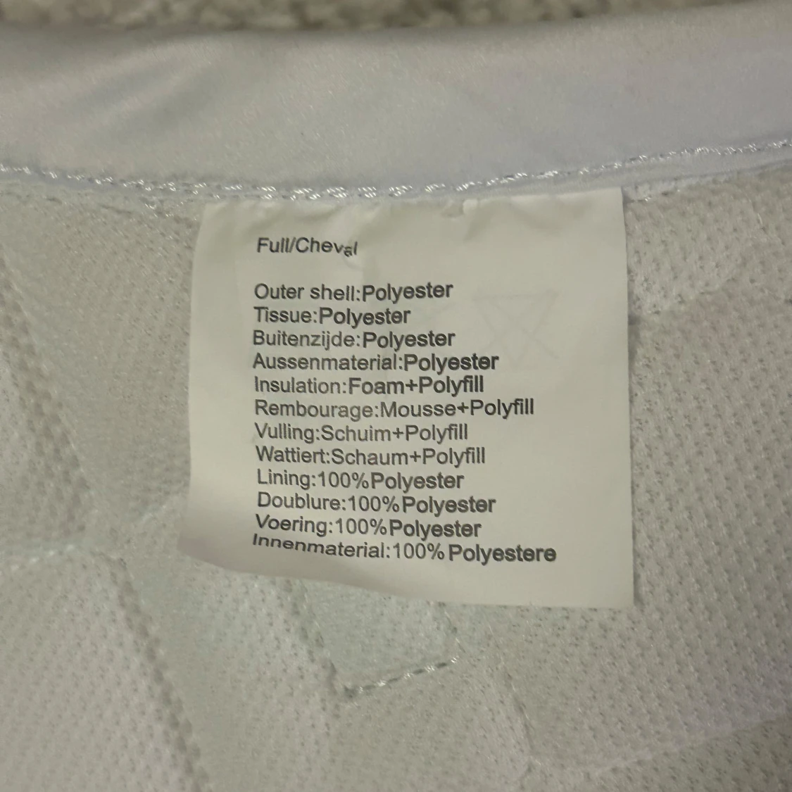 Vitt schabrak (Lami-Cell)  - 2