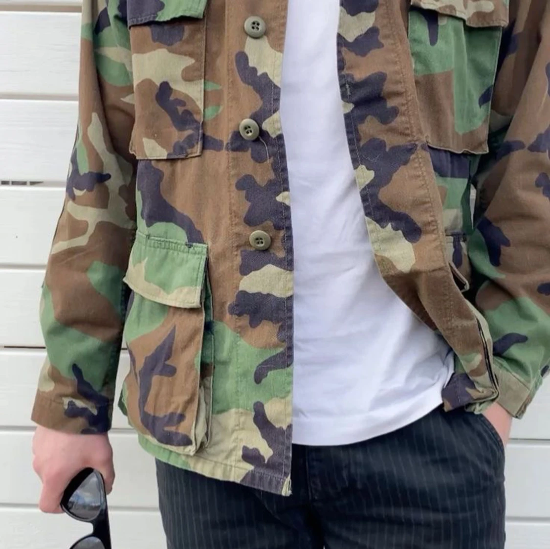 Camouflage militärjacka U.S. Army - 1