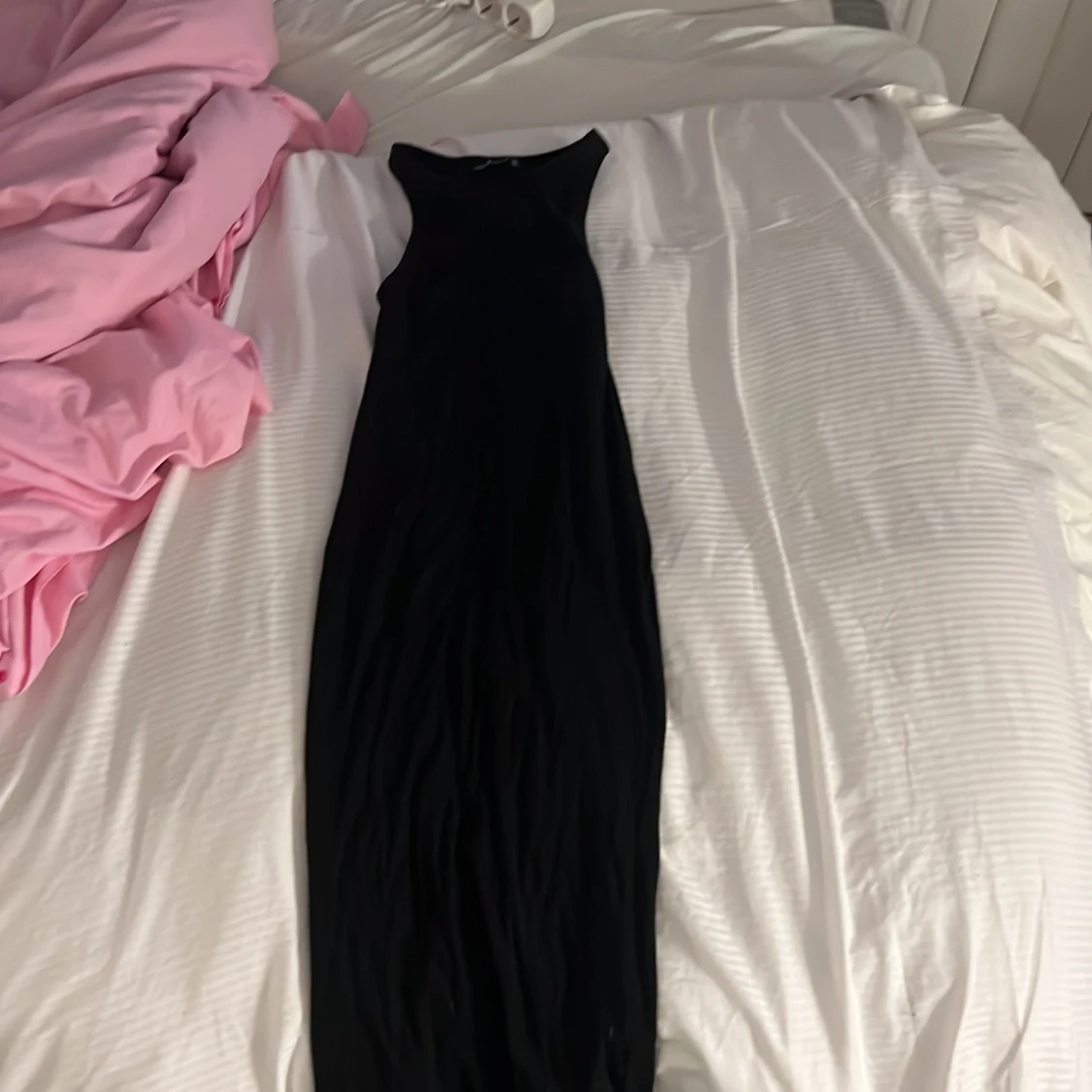 Svart långklänning från Zara