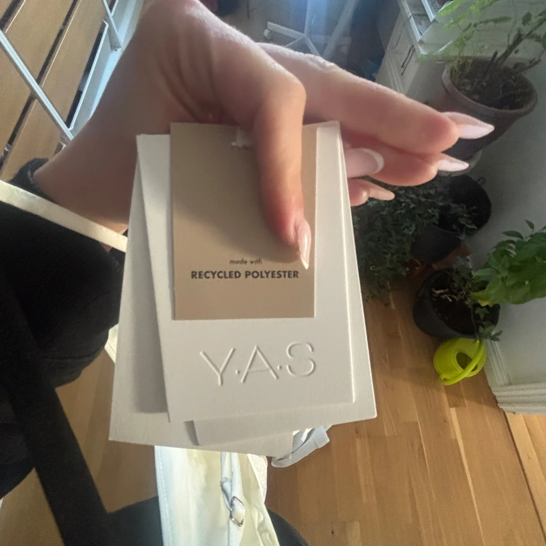 Vit långklänning från Y.A.S - 3