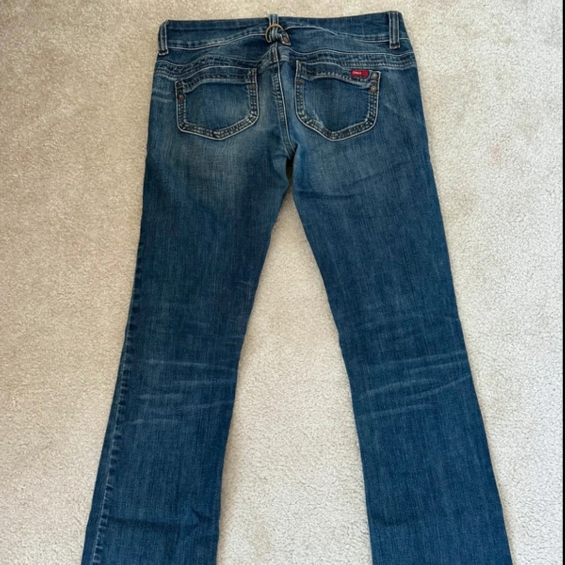 Blå bootcut jeans från ONLY - 2