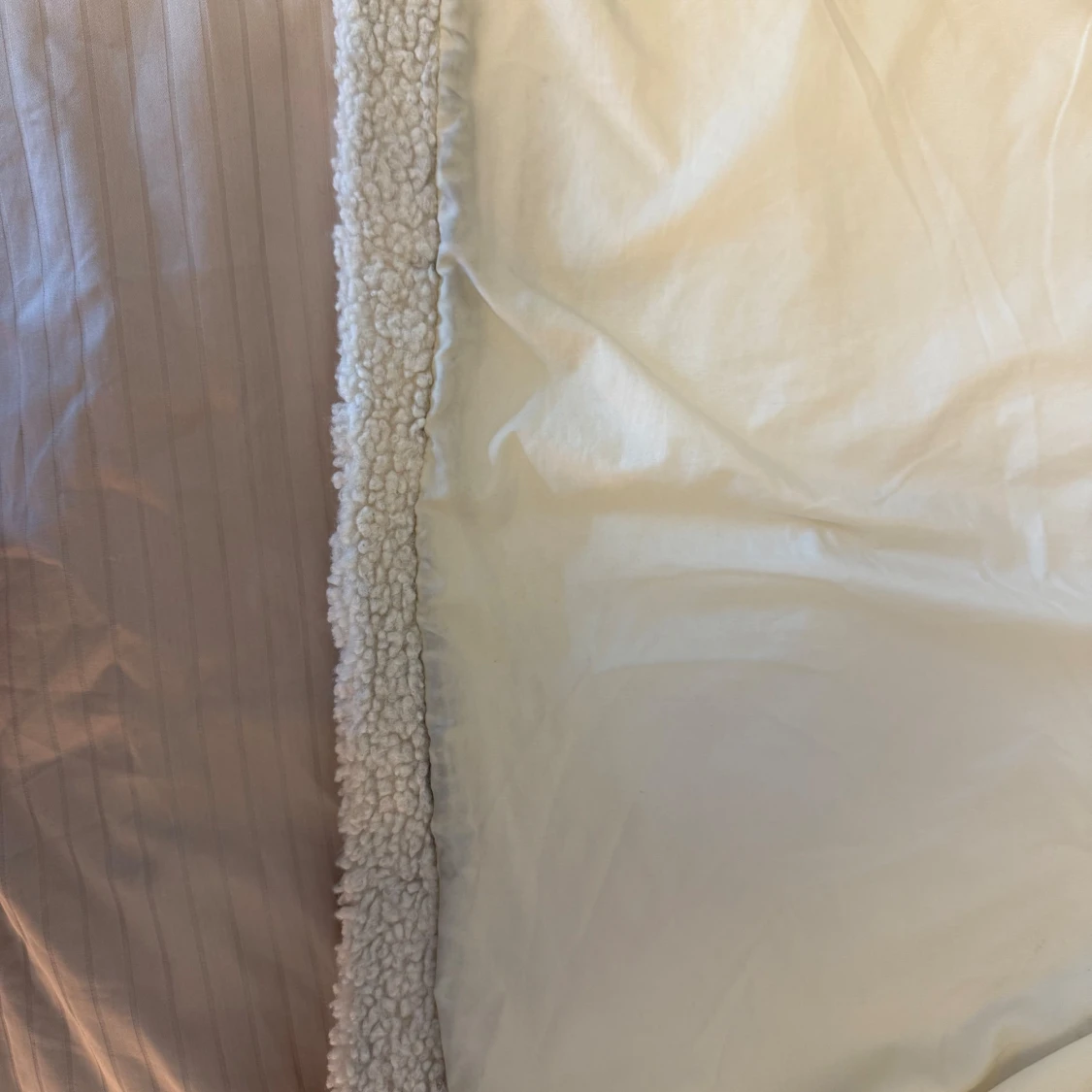 Beige teddyjacka HM - 4