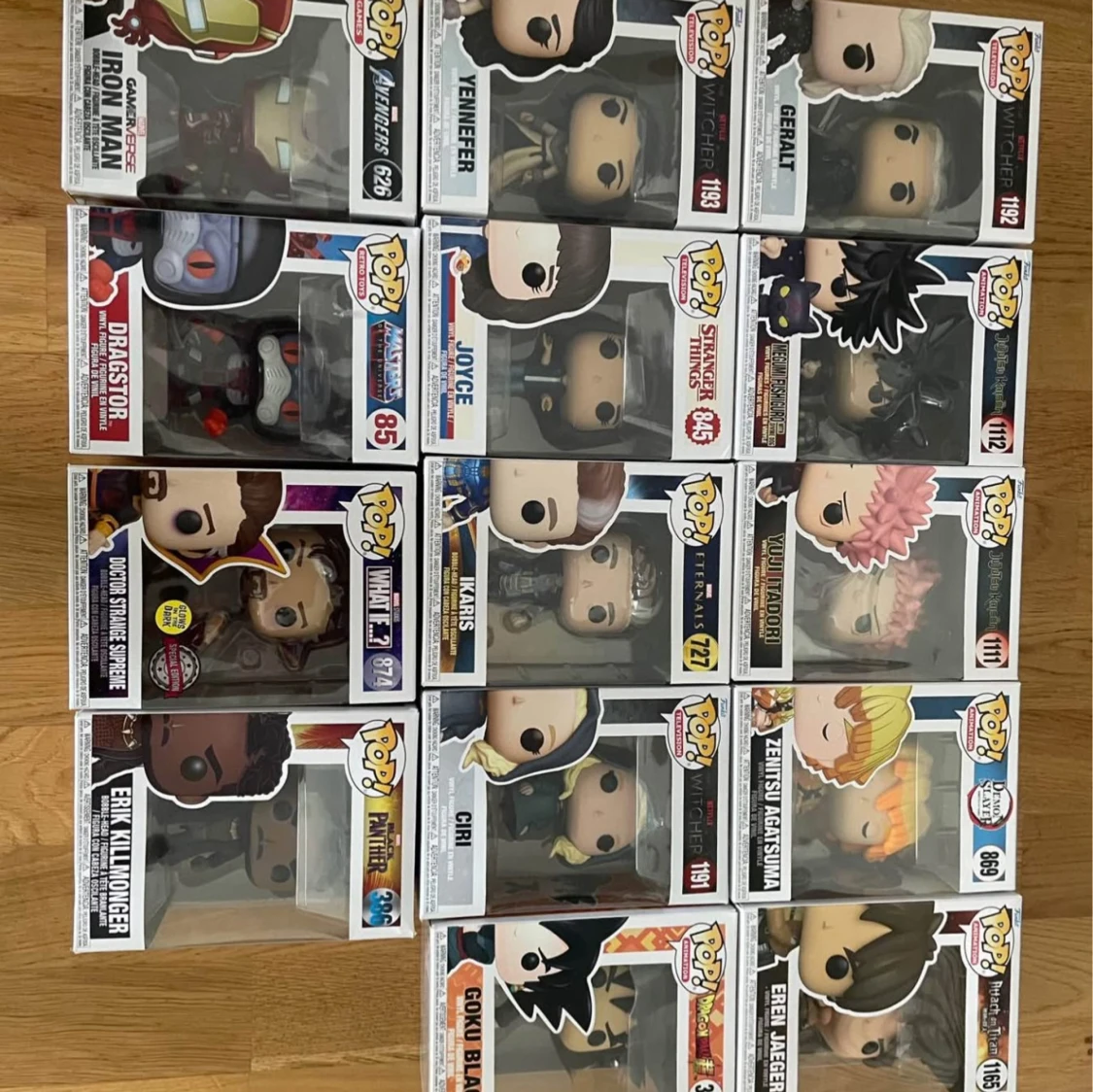 Funko Pop! Samlarfigurer (blandade serier och anime)