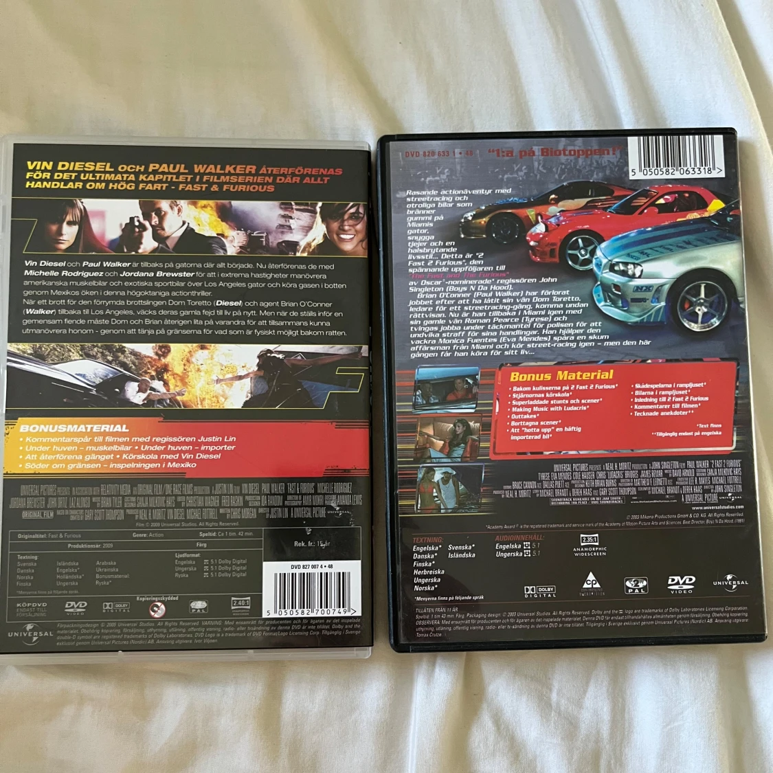 Fast & Furious / 2 Fast 2 Furious - 1