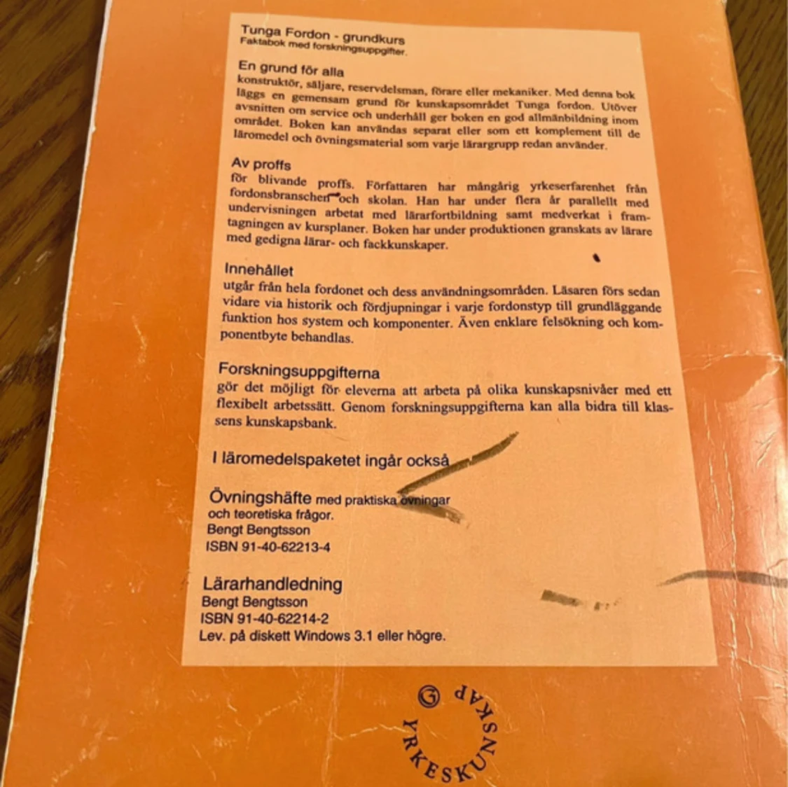 Tunga Fordon Grundkurs: Faktabok med forskningsuppgifter - 3