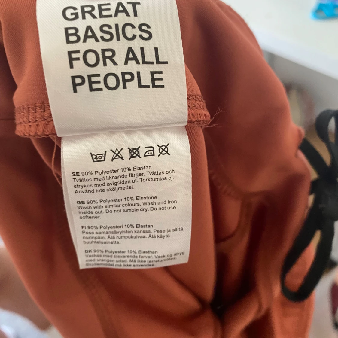 Rostfärgade leggings från 157 - 3