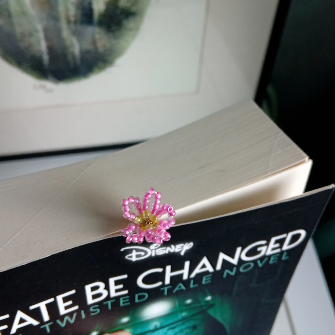 Bokmärke handgjort  - 2