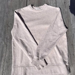 Beige sweatshirt från These Glory Days - En stilren beige sweatshirt från These Glory Days i storlek L. Tröjan har rund hals, ribbade muddar vid ärmslut och nederkant samt långärmad passform. Perfekt för chill dagar och enkel att matcha med jeans eller joggers.