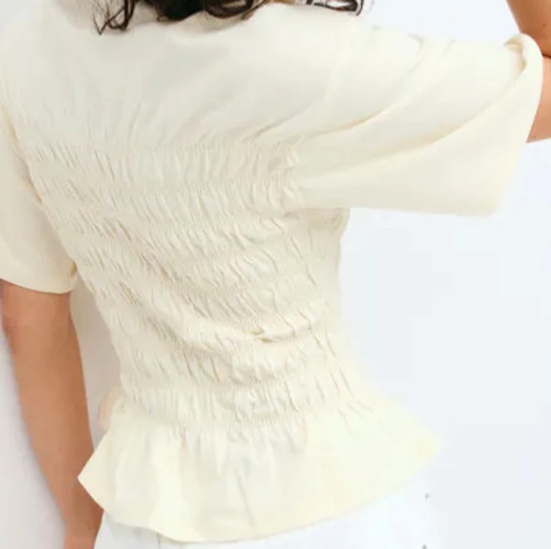 Superfin smockad topp - 3