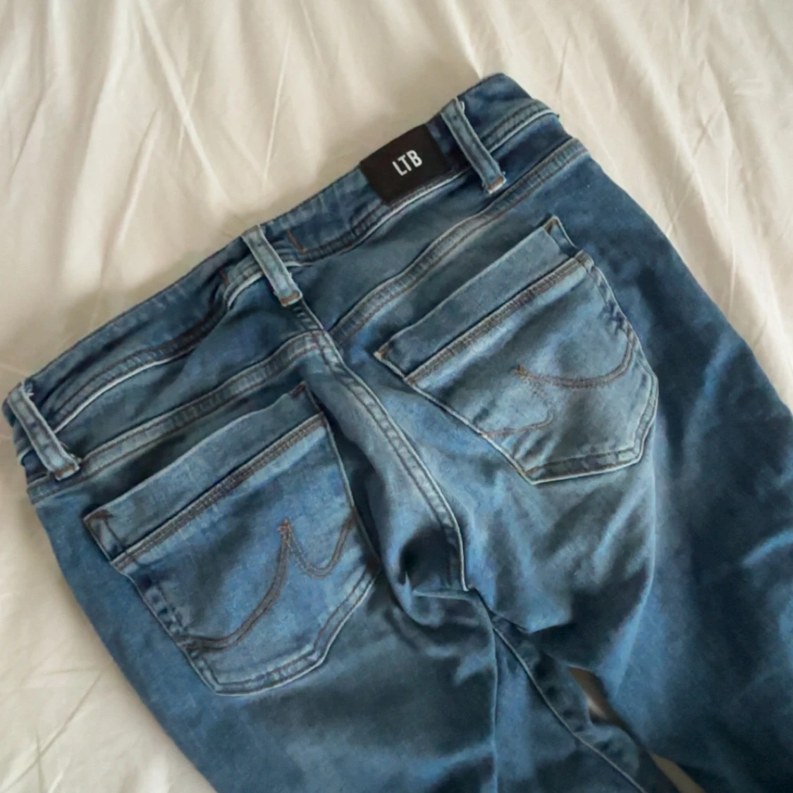 LTB bootcut jeans låg midja blå 27/32 - 2