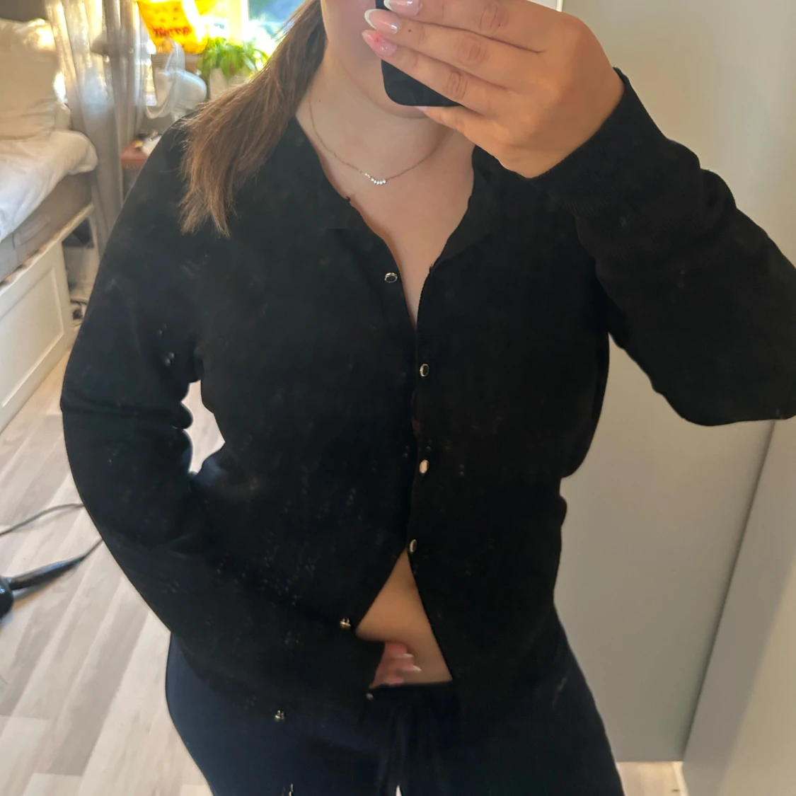 Svart långärmad skjorta Holly & Whyte