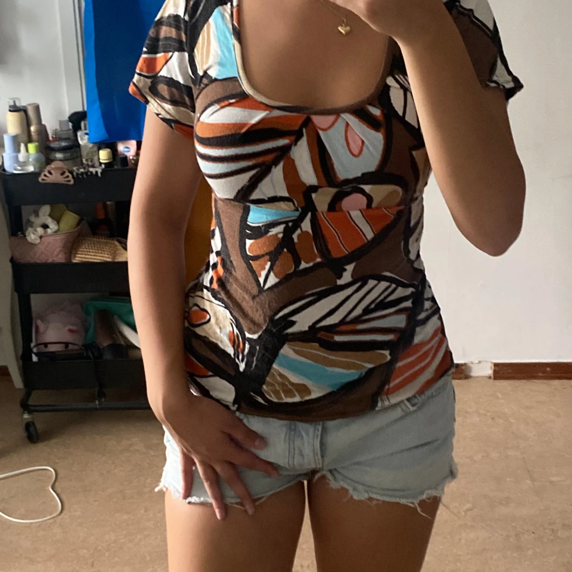 Gloria pritchett hade haft på sig denna typ  - 1