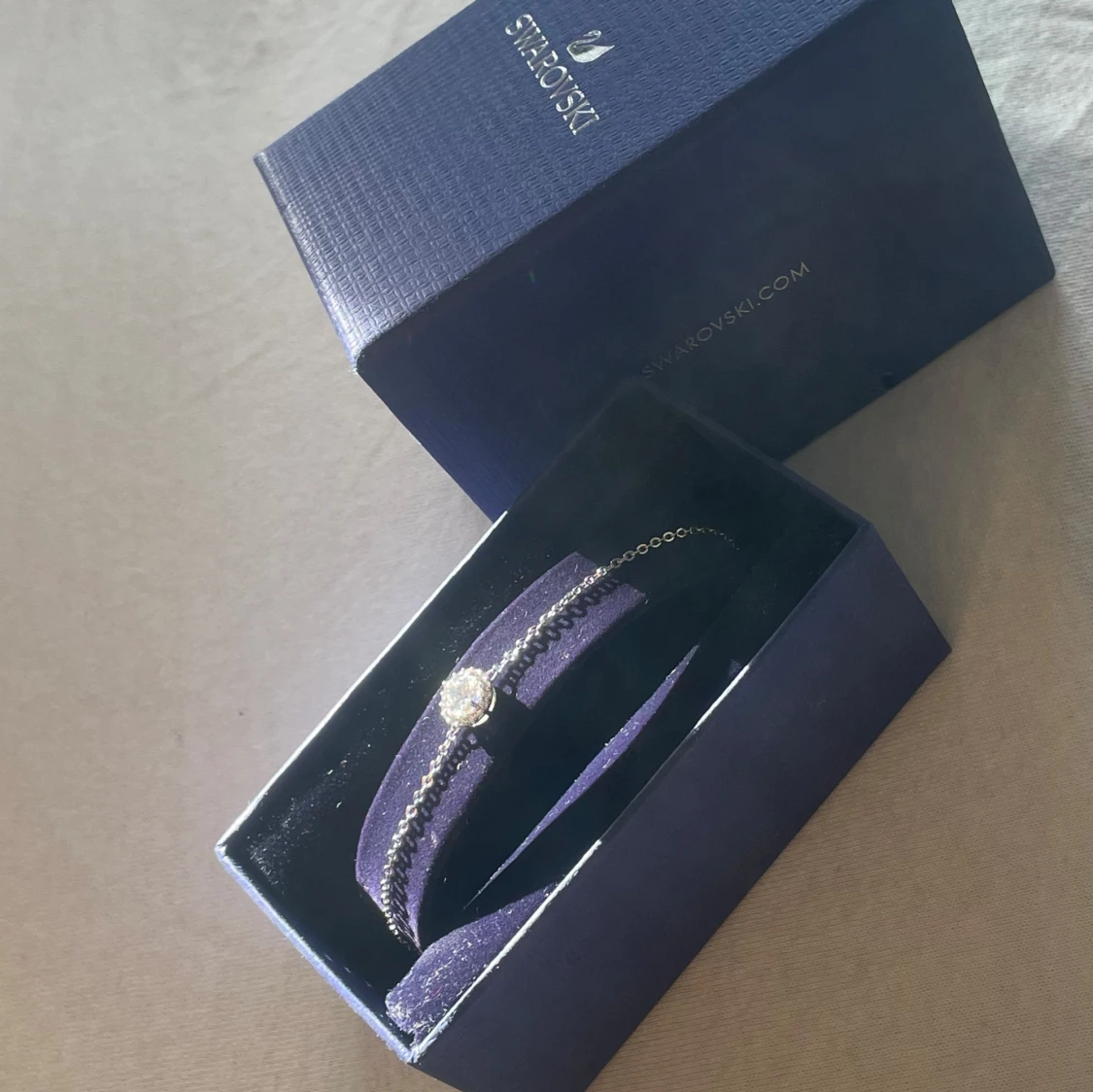 Silverarmband från Swarovski