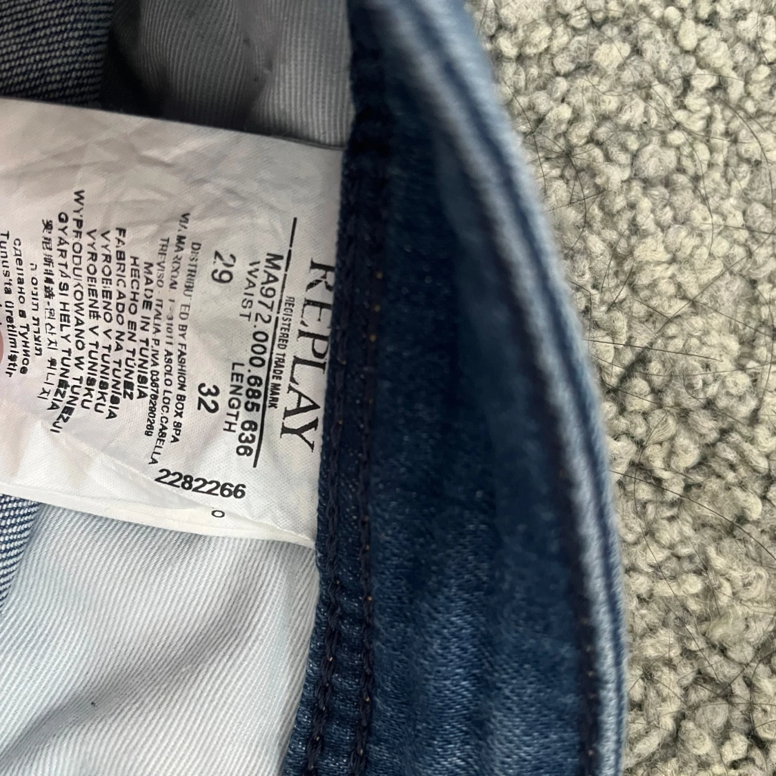 Blå jeans från Replay - 3