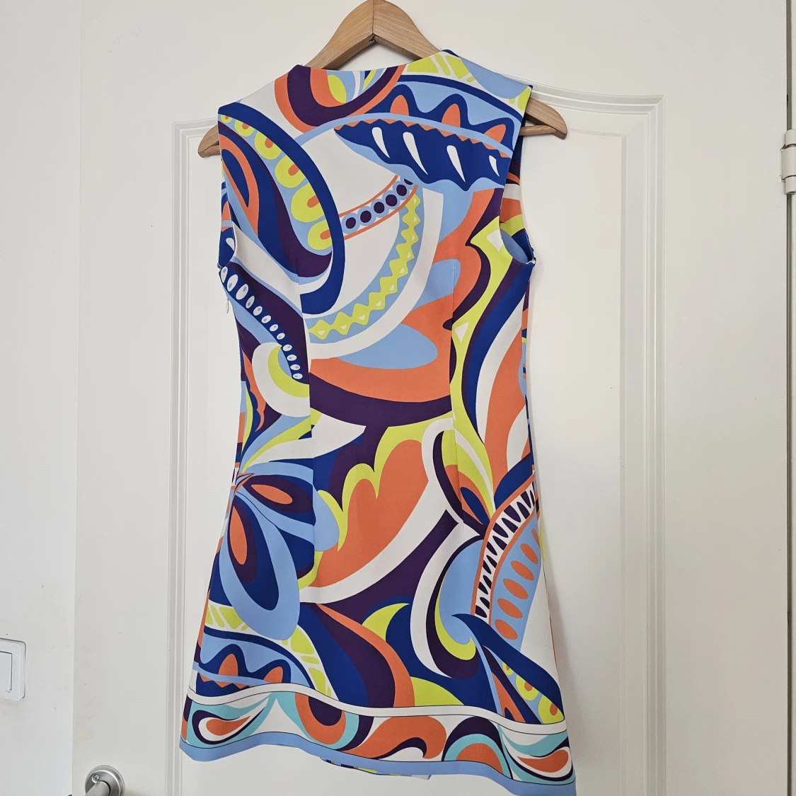 Färgglad mönstad klänning från Zara - 2