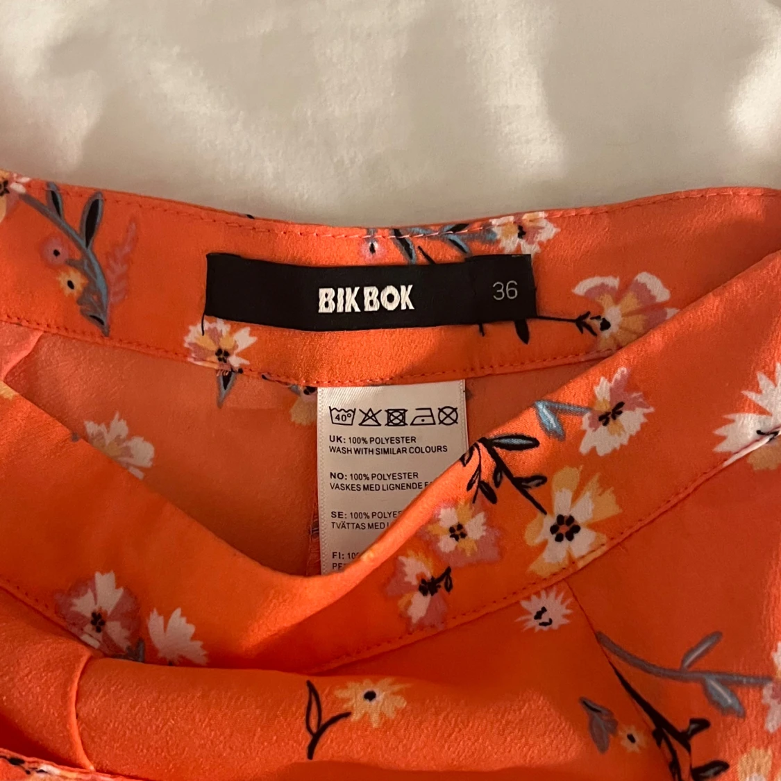 Blommig omlottkjol/ shorts - 3