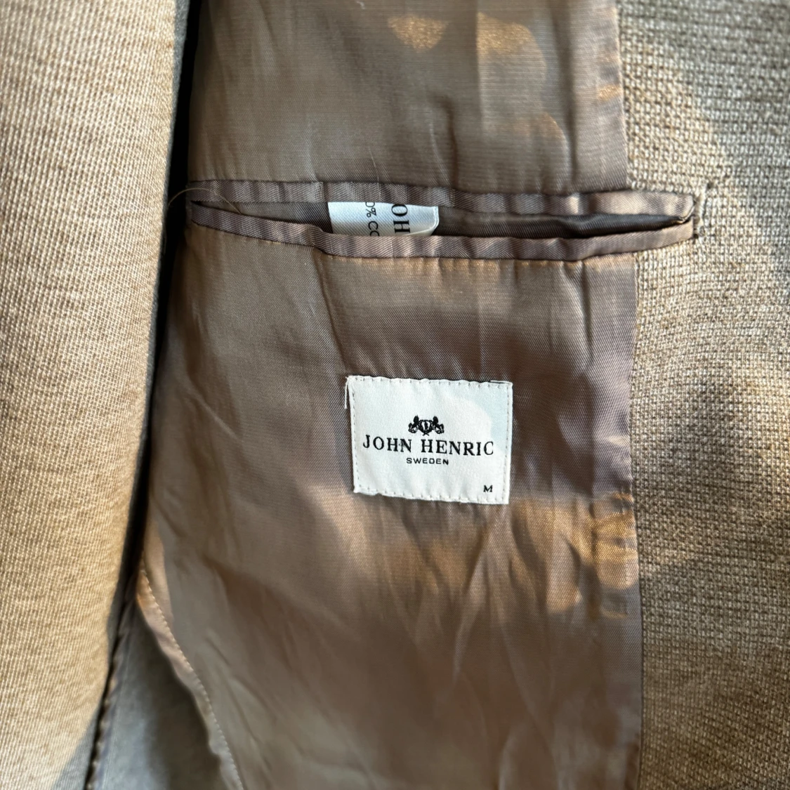 Beige kavaj från John Henric - 1