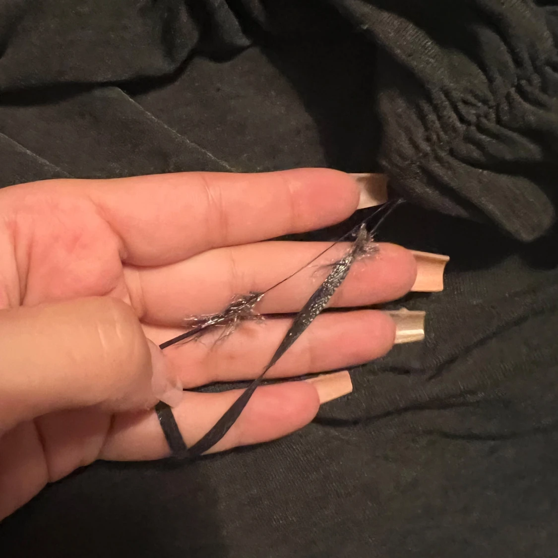 Grå tjock tröja  - 2