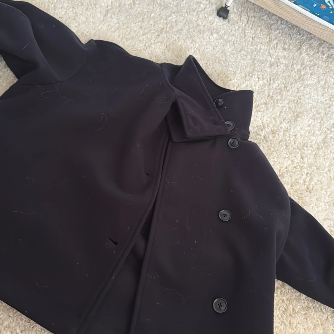 Mörkblå kappa  kappa från Gina Tricot XS - 2