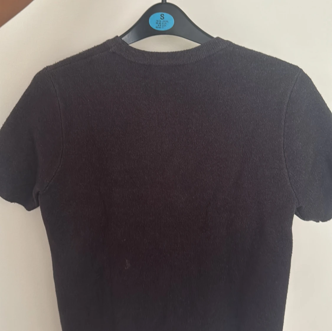 Mörkgrå/svart tjock T-shirt - 4