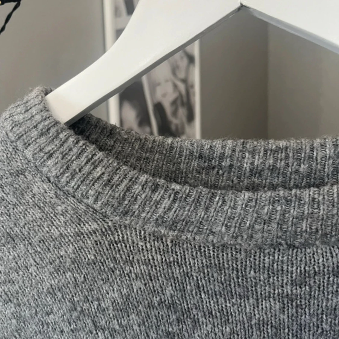 Grå stickad tröja från 157 XS - 2