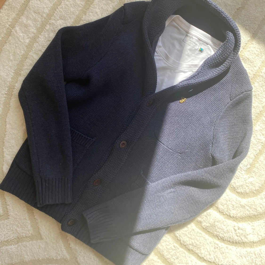 Stickad cardigan  - 1